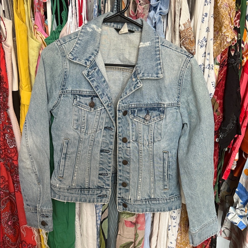 J. Crew Light Blue Jean Jacket